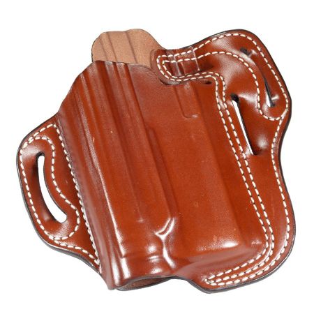 Picture of DESANTIS GUNHIDE 132 SPEED-LIGHT BELT HOLSTER, SIG P320/250 FULL SIZE W/ LIGHT, TAN
