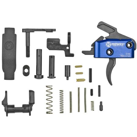 Picture of ENHANCED 3.5 LB SINGLE STAGE CURVED TRIGGER WITH AMBI SELECTOR LPK, MIDWEST INDUSTRIES