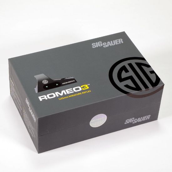 Picture of SIG ROMEO3 RED DOT 1x25 3MOA REFLEX SIGHT, WITH RISER