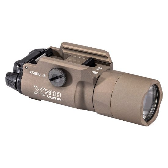 Picture of SUREFIRE X300U-B-TN ULTRA LED HANDGUN OR LONG GUN LIGHT, TAN