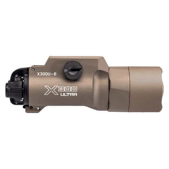 Picture of SUREFIRE X300U-B-TN ULTRA LED HANDGUN OR LONG GUN LIGHT, TAN
