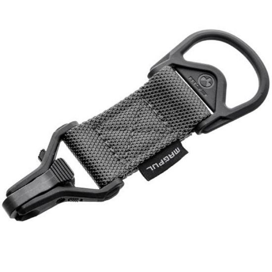 Picture of MAGPUL MS1 SINGLE POINT PARACLIP ADAPTER, FITS AR RIFLES, GRAY