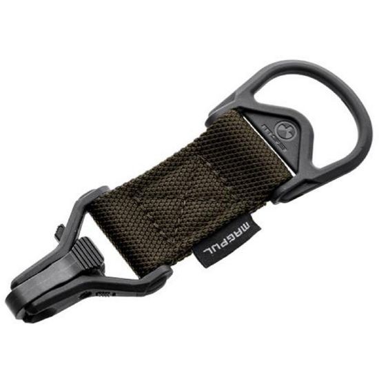 Picture of MAGPUL MS1 SINGLE POINT PARACLIP ADAPTER, FITS AR RIFLES, RANGER GREEN