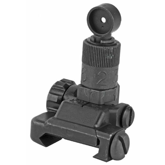 Picture of KAC FOLDING MICRO REAR SIGHT, 200-600 METER ADJUSTABLE
