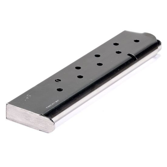Picture of 1911 .45ACP 10RD NICKEL MAGAZINE, MEC-GAR
