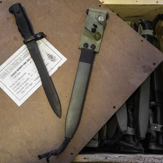 Picture of CETME C M58 BAYONET AND SCABBARD, NEW OLD STOCK