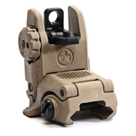 Picture of MAGPUL GEN 2 MBUS REAR BACK-UP SIGHT FOR PICATINNY NEW, FDE