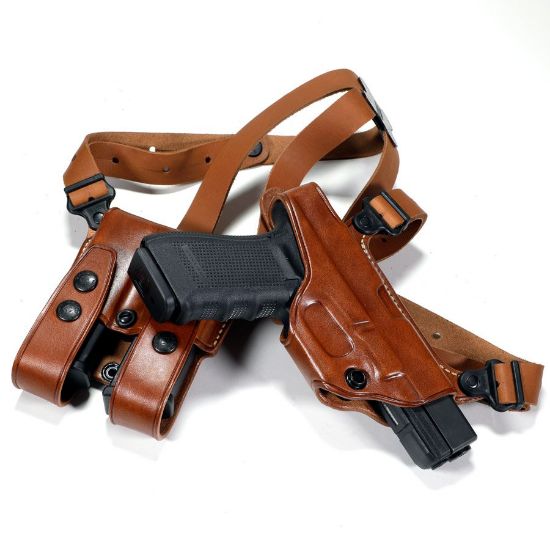 Picture of GALCO MIAMI CLASSIC SHOULDER HOLSTER FOR HK USP 9 40 45, TAN