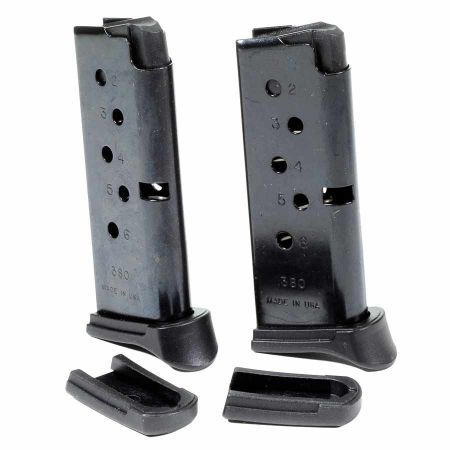 Picture of 2-PACK OF RUGER LCP .380 6RD MAGAZINE NEW