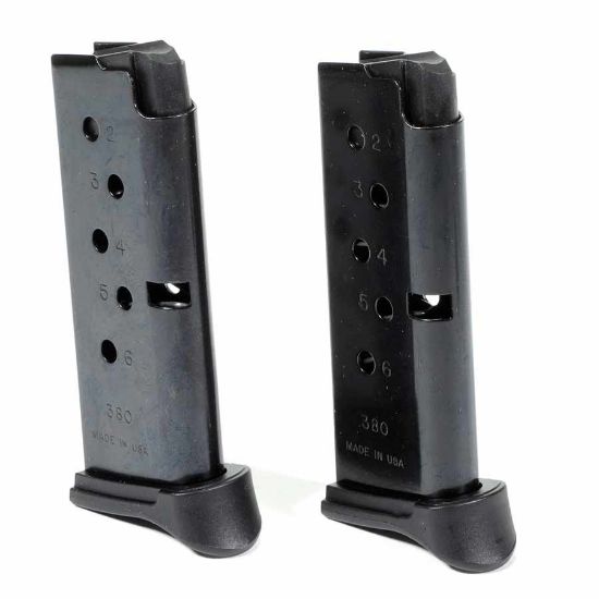Picture of 2-PACK OF RUGER LCP .380 6RD MAGAZINE NEW