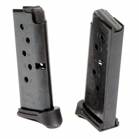 Picture of 2-PACK OF RUGER LCP .380 6RD MAGAZINE NEW