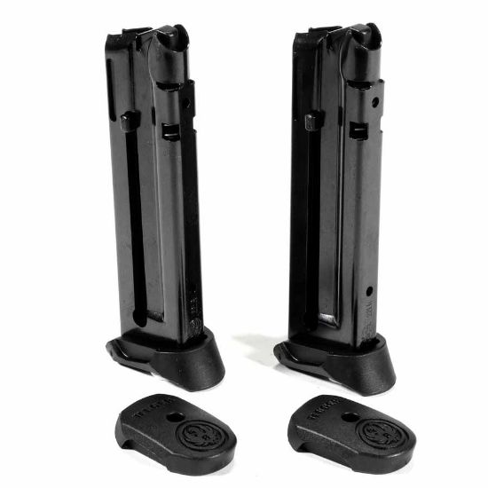 Picture of 2-PACK OF RUGER SR22 .22LR 10RD MAGAZINES WITH FINGER REST