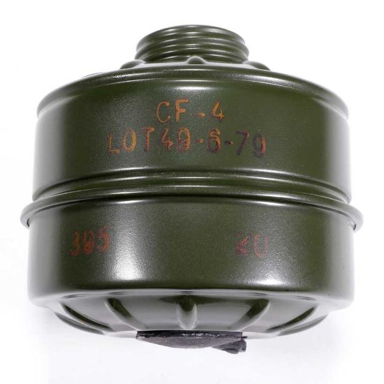 Picture of HUNGARIAN M74 GAS MASK WITH FILTER, NOS UNISSUED