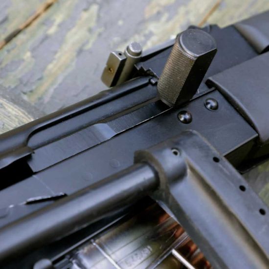 Picture of AK EXTENDED CHARGING HANDLE FOR ZHUKOV FOLDING STOCKS, CRH CUSTOMS / CIRCLE 10 AK