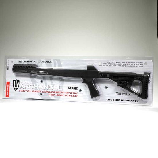 Picture of ARCHANGEL SKS OPFOR 4-POSITION TELESCOPING STOCK W/ CHEEK RISER & PISTOL GRIP
