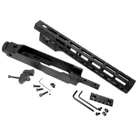 Ruger 10/22 13 Inch Chassis System by Midwest Industries, Accepts AR15/M4 Buffer Tubes, 812102032755, MI-1022-FC13, MI, RTG Parts