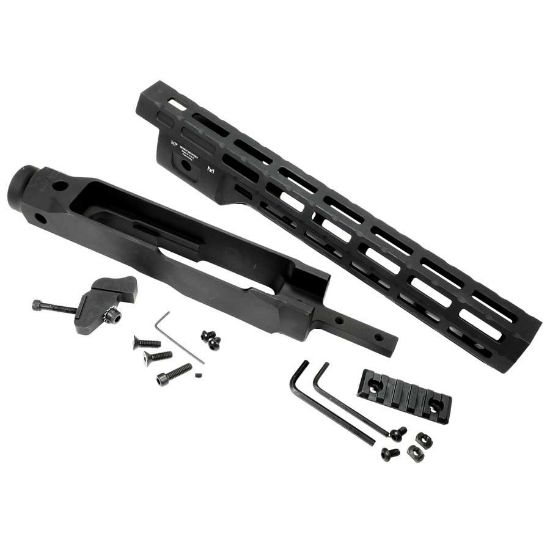 Ruger 10/22 13 Inch Chassis System by Midwest Industries, Accepts AR15/M4 Buffer Tubes, 812102032755, MI-1022-FC13, MI, RTG Parts