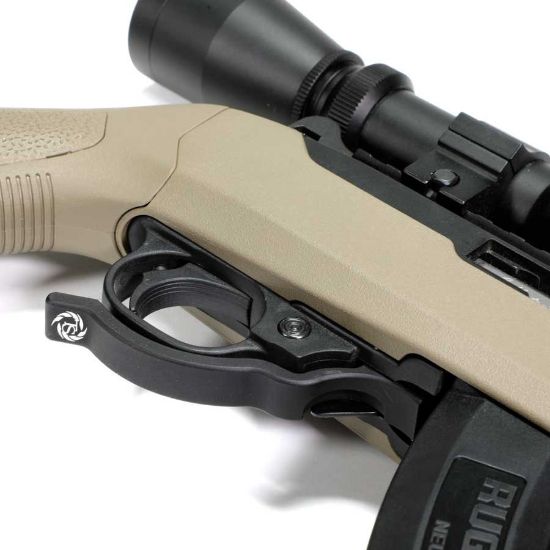 Picture of TACSOL EXTENDED MAGAZINE RELEASE (EMR) FOR RUGER 10/22, BLACK