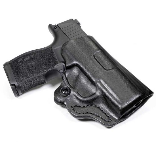 Picture of DESANTIS GUNHIDE MINI SCABBARD BELT HOLSTER, SIG SAUER P365, RIGHT HAND, BLK