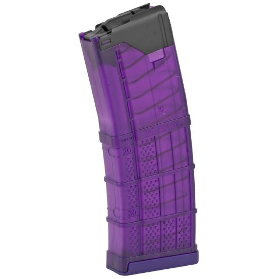 Picture of LANCER L5AWM 30RD PURPLE TRANSLUCENT MAG, 5.56MM / .223REM