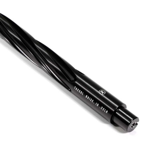 Picture of TAC SOL X-RING SPIRAL FLUTED THREADED 16.5" BARREL FOR RUGER 10/22, GLOSS BLACK