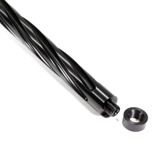 Picture of TAC SOL X-RING SPIRAL FLUTED THREADED 16.5" BARREL FOR RUGER 10/22, GLOSS BLACK