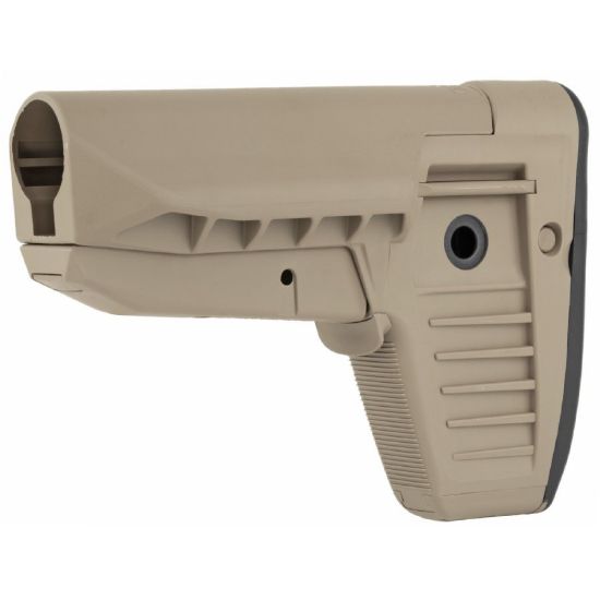 Picture of BRAVO COMPANY BCM GUNFIGHTER MOD 1 SOPMOD WIDEBODY MIL-SPEC STOCK, FDE