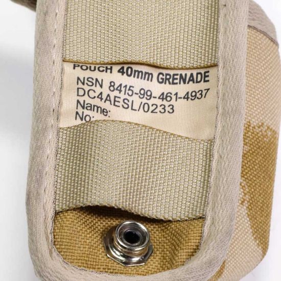 Picture of BRITISH 40MM GRENADE POUCH, DESERT CAMO