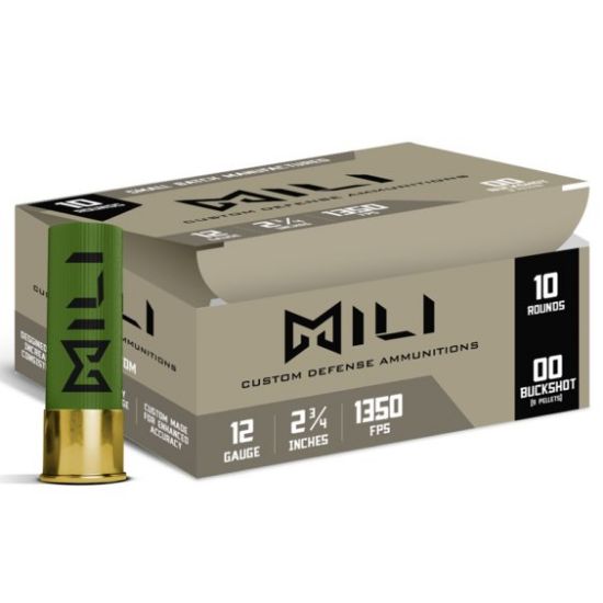 Picture of MILI 12GA 2.75" 00-BUCKSHOT, 10/BOX