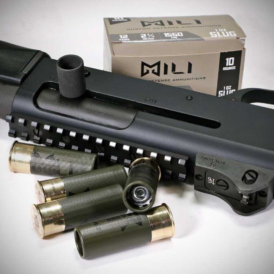 Picture of MILI 12GA 2.75" RIFLED SLUG FOR SMOOTH BORE, 10/BOX