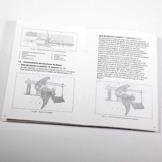 Picture of CETME MOD. L.C. MANUAL, ORIGINAL SPANISH SANTA BARBARA PRINTING