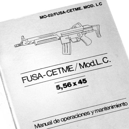 Picture of CETME MOD. L.C. MANUAL, ORIGINAL SPANISH SANTA BARBARA PRINTING