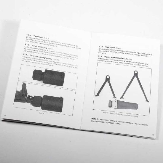 Picture of CETME MOD. L.C. MANUAL, ORIGINAL SPANISH SANTA BARBARA PRINTING