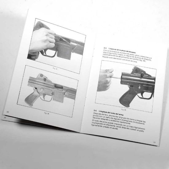 Picture of CETME MOD. L.C. MANUAL, ORIGINAL SPANISH SANTA BARBARA PRINTING