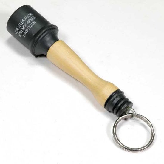 Picture of GERMAN REPRO WOOD M1924 GRENADE KEY CHAIN