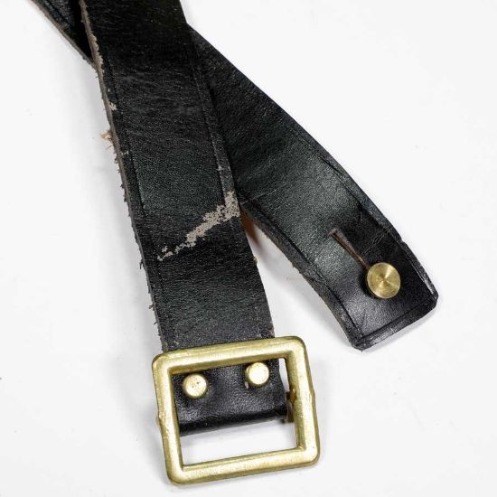 Picture of MAUSER LEATHER SLING WITH BRASS HARDWARE, NOS