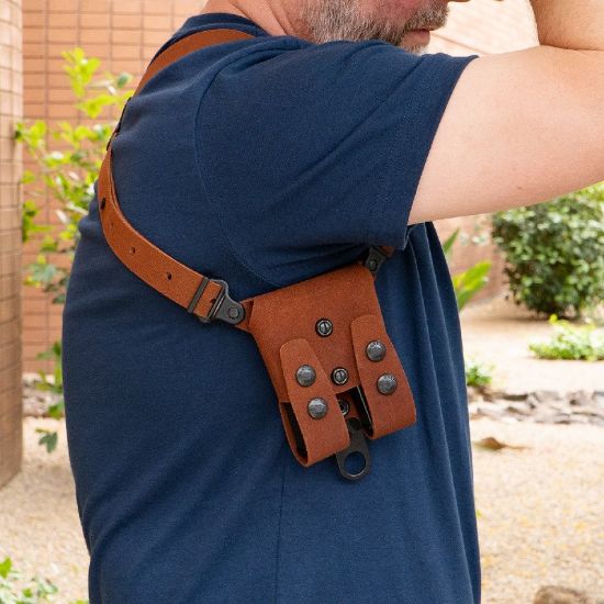 Picture of GALCO CLASSIC LITE 2.0 SHOULDER HOLSTER FOR SIG P365/P,365XL, RH, TAN