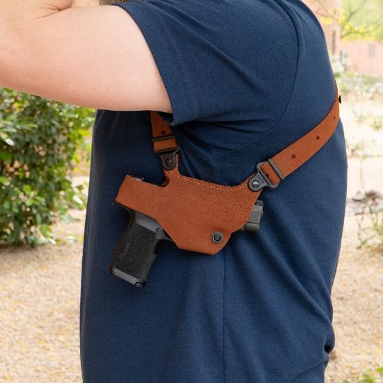 Picture of GALCO CLASSIC LITE 2.0 SHOULDER HOLSTER FOR SIG P365/P,365XL, RH, TAN