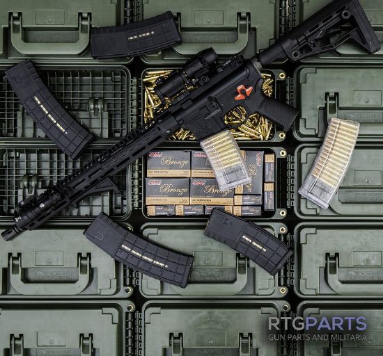 Picture of AR15 M4 30RD 5.56x45MM CLEAR MAGAZINE, AC-UNITY