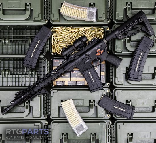 Picture of AR15 M4 30RD 5.56x45MM CLEAR MAGAZINE, AC-UNITY