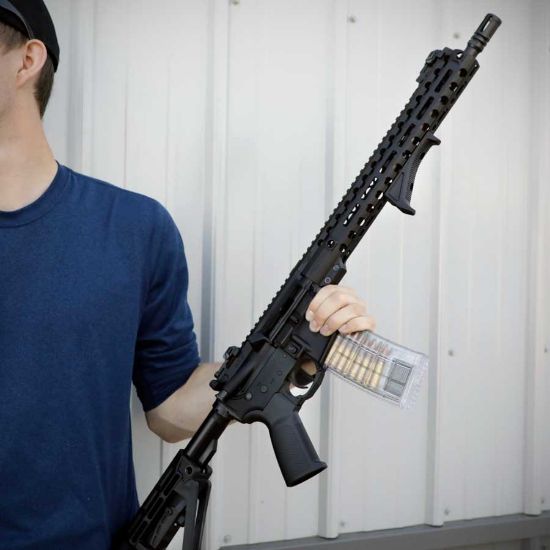 Picture of AR15 M4 30RD 5.56x45MM CLEAR MAGAZINE, AC-UNITY