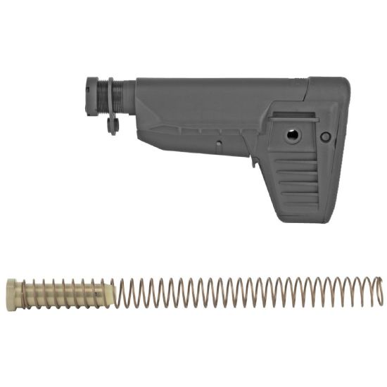 Picture of BRAVO COMPANY BCM GUNFIGHTER MOD 1 SOPMOD WIDEBODY MIL-SPEC STOCK KIT COMPLETE, BLACK