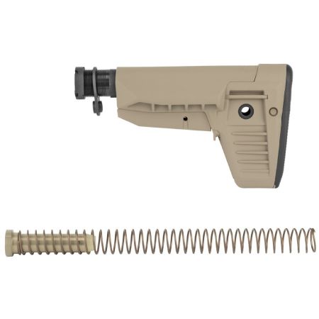 Picture of BRAVO COMPANY BCM GUNFIGHTER MOD 1 SOPMOD WIDEBODY MIL-SPEC STOCK KIT COMPLETE, FDE