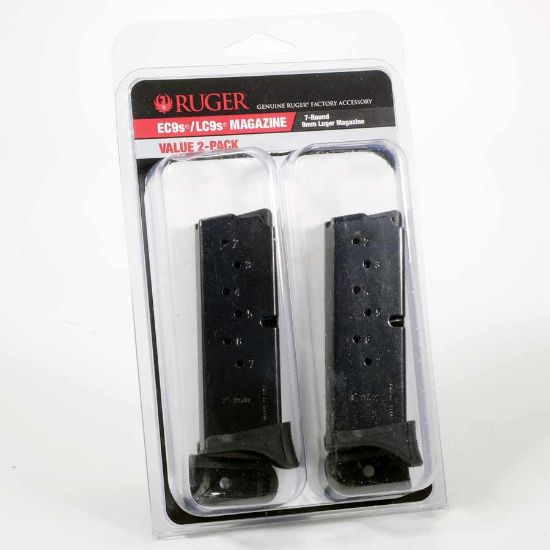 Picture of 2-PACK OF RUGER LC9 LC9s EC9s 7RD 9MM MAGAZINE NEW