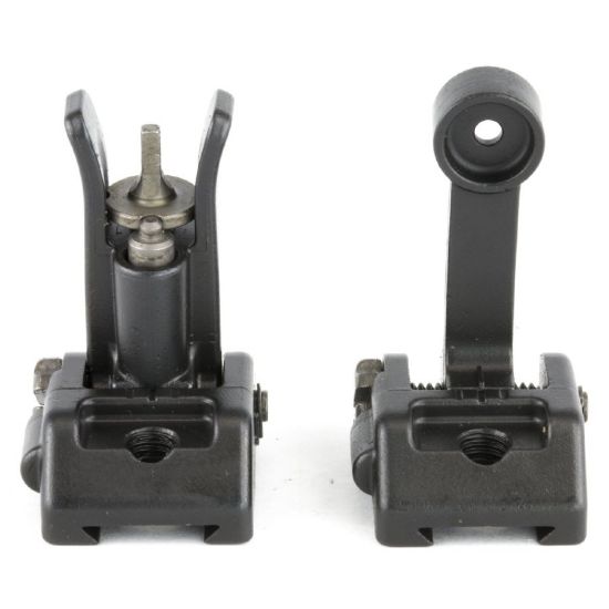 Griffin Armament M2 Sights Front and Rear, Includes 12 O'Clock Bases, Back up Iron Sights, BOIS, Griffin Armament, 791154082775, MIS-GAM2S, RTG Parts