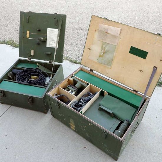 Picture of EAST GERMAN DDR DEPOT LEVEL, MULTI-WEAPON OPTICAL SIGHTING SYSTEM, ARMORERS TOOLS