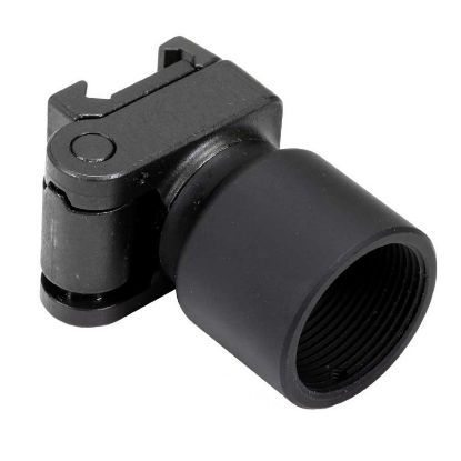 Picture of MIDWEST INDUSTRIES PICATINNY SIDE FOLDING HINGE WITH BUFFER TUBE ADAPTER