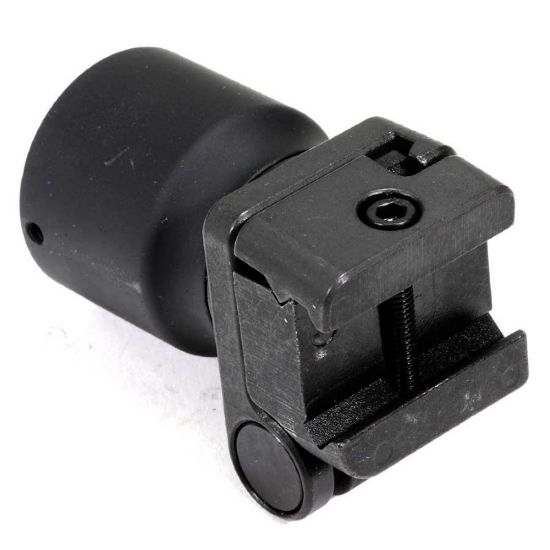 Picture of MIDWEST INDUSTRIES PICATINNY SIDE FOLDING HINGE WITH BUFFER TUBE ADAPTER