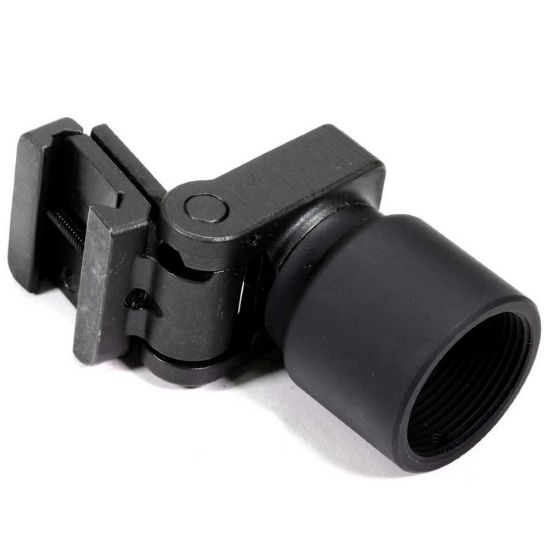 Picture of MIDWEST INDUSTRIES PICATINNY SIDE FOLDING HINGE WITH BUFFER TUBE ADAPTER