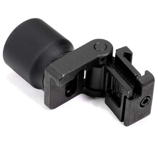 Picture of MIDWEST INDUSTRIES PICATINNY SIDE FOLDING HINGE WITH BUFFER TUBE ADAPTER